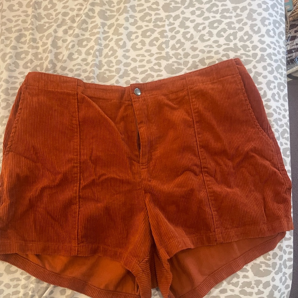 Wild Fable High Waist rust Shorts